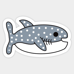 Cute Kawaii Whale Shark Sticker